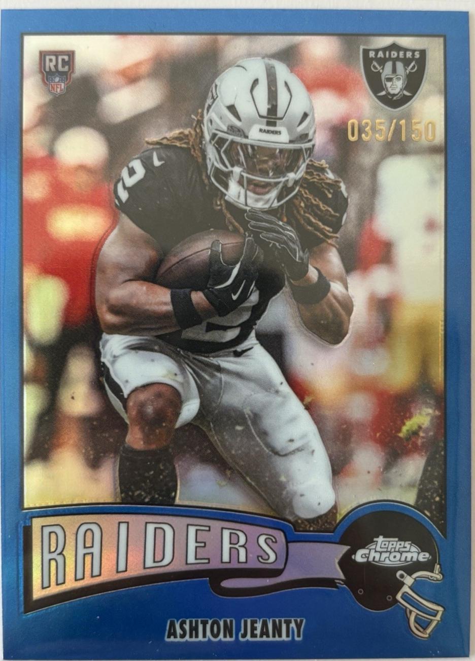 Ashton Jeanty [Blue Refractor] #1975-20