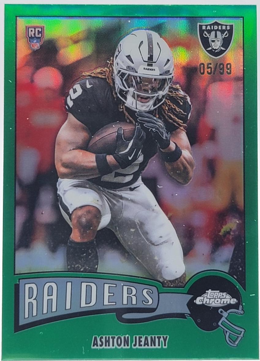 Ashton Jeanty [Green Refractor] #1975-20