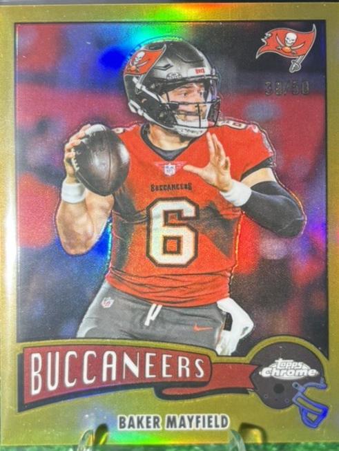 Baker Mayfield [Gold Refractor] #1975-31