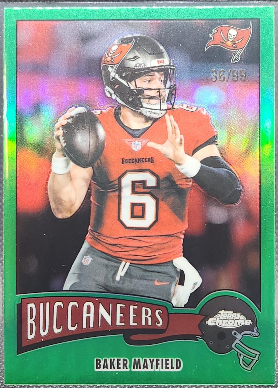 Baker Mayfield [Green Refractor] #1975-31