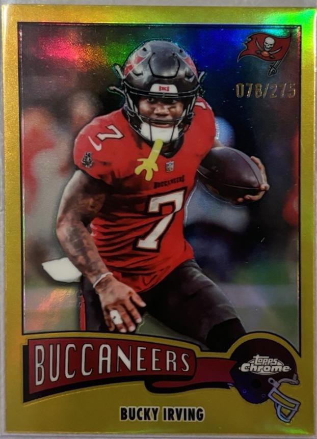 Bucky Irving [Yellow Refractor] #1975-32