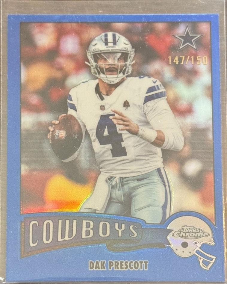 Dak Prescott [Blue Refractor] #1975-10