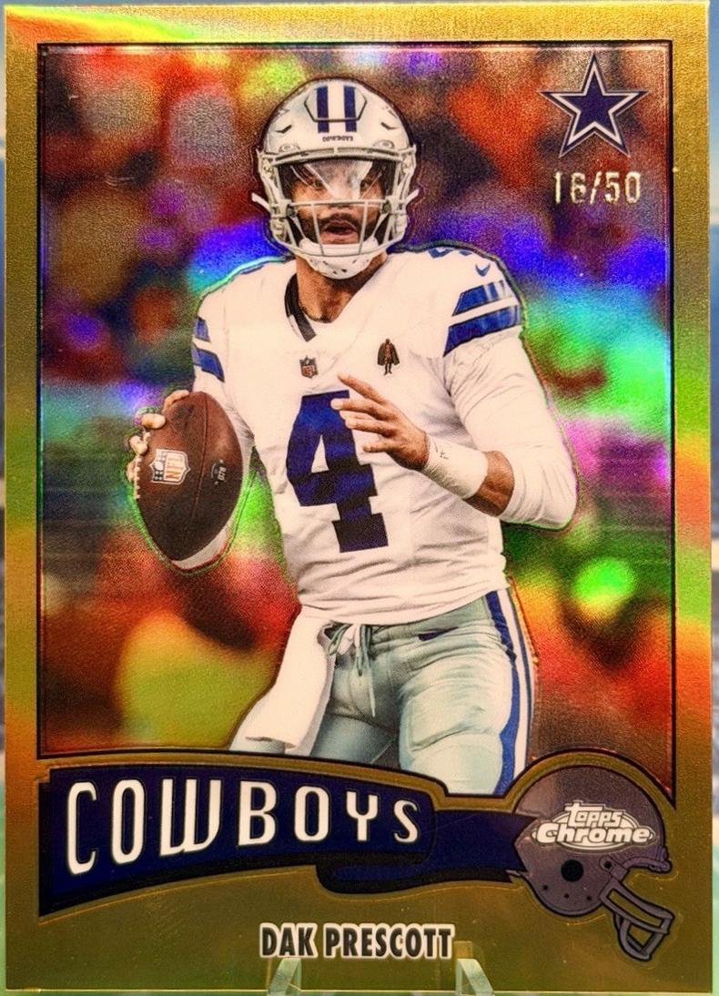 Dak Prescott [Gold Refractor] #1975-10