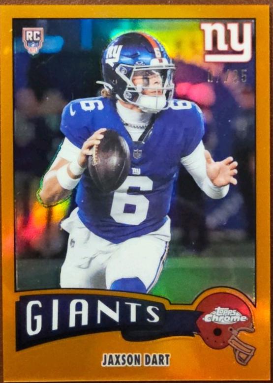 Jaxson Dart [Orange Refractor] #1975-25
