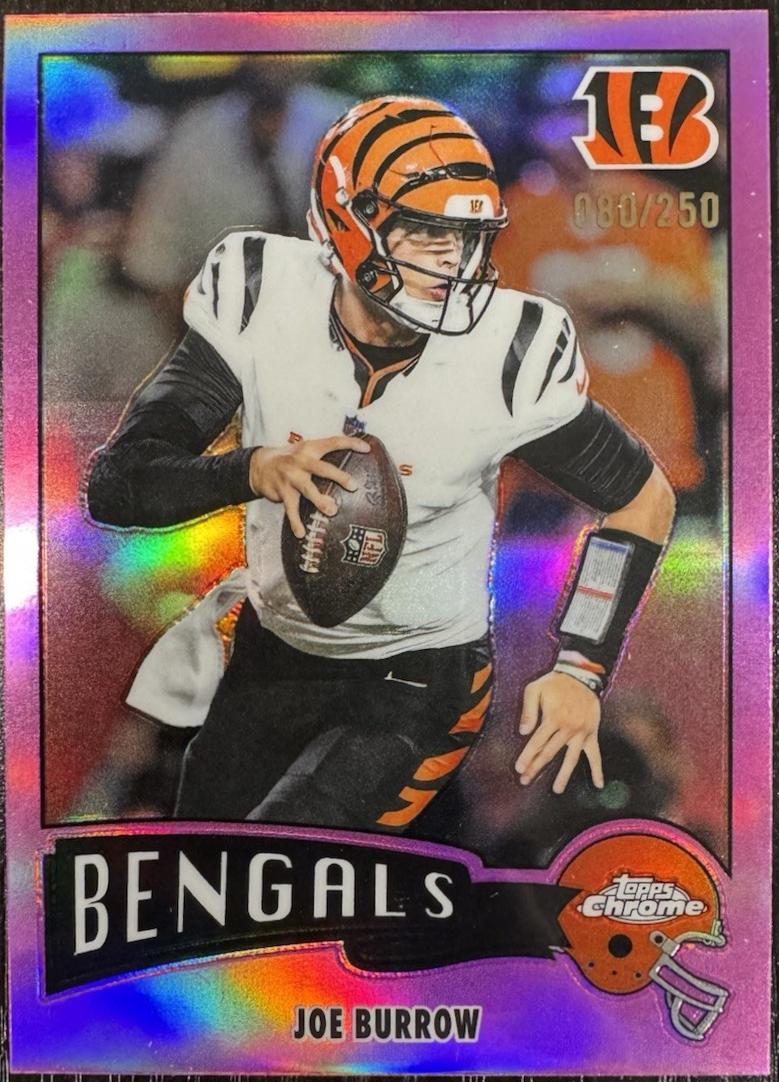 Joe Burrow [Pink Refractor] #1975-7