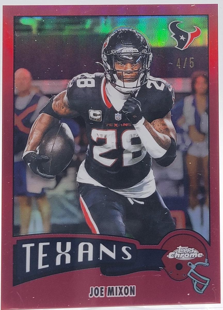 Joe Mixon [Red Refractor] #1975-14