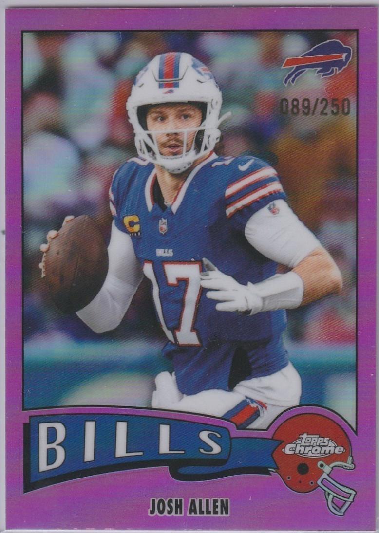 Josh Allen [Pink Refractor] #1975-4