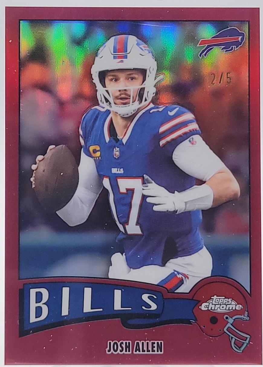 Josh Allen [Red Refractor] #1975-4