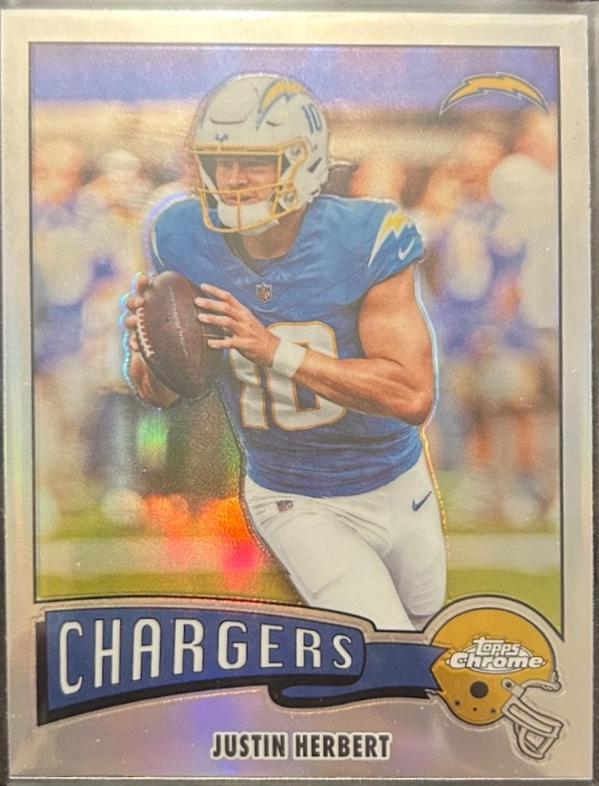 Justin Herbert [Refractor] #1975-18