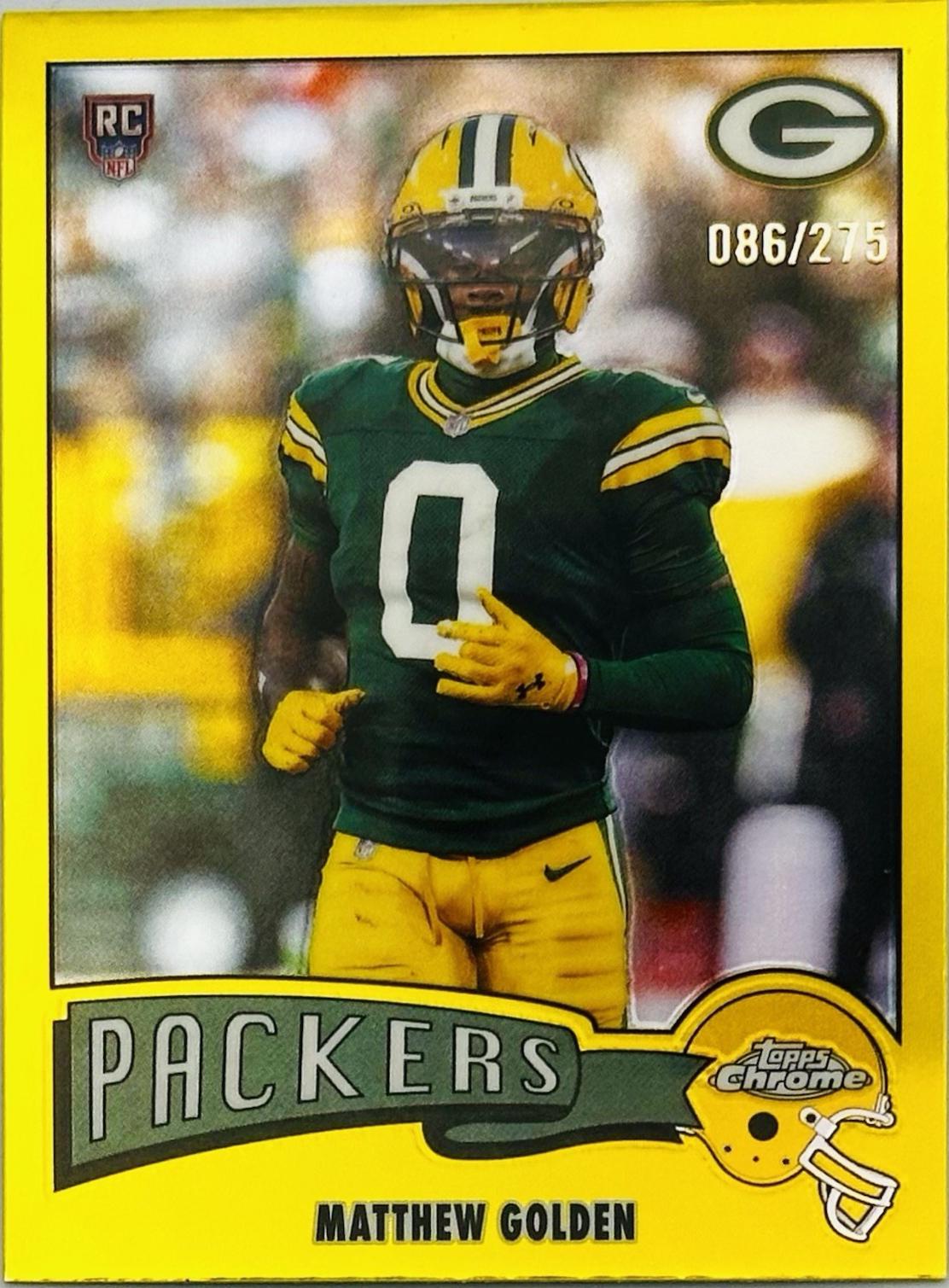 Matthew Golden [Yellow Refractor] #1975-13
