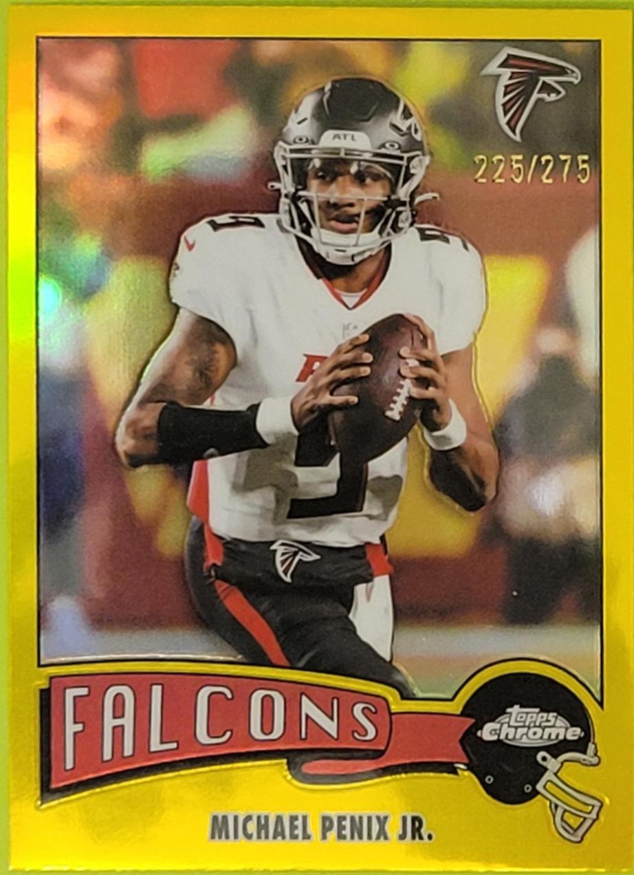 Michael Penix Jr. [Yellow Refractor] #1975-2
