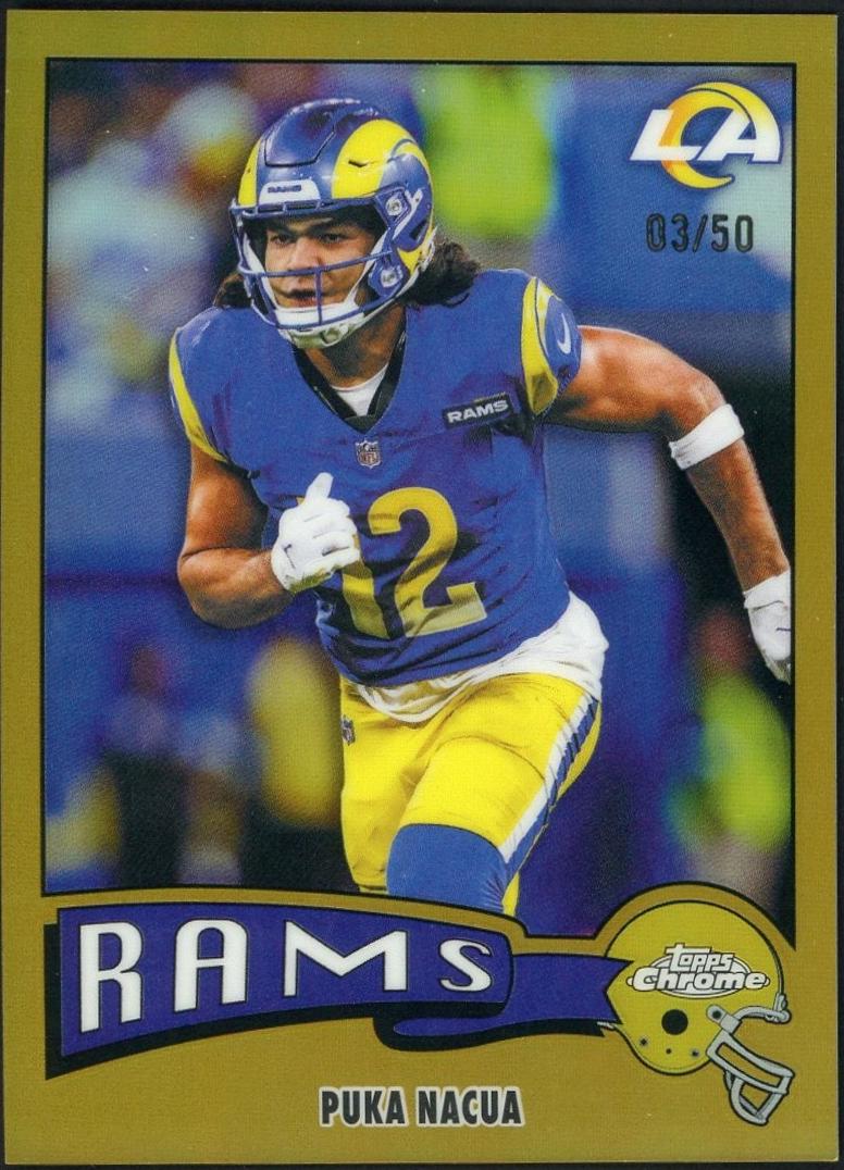 Puka Nacua [Gold Refractor] #1975-19