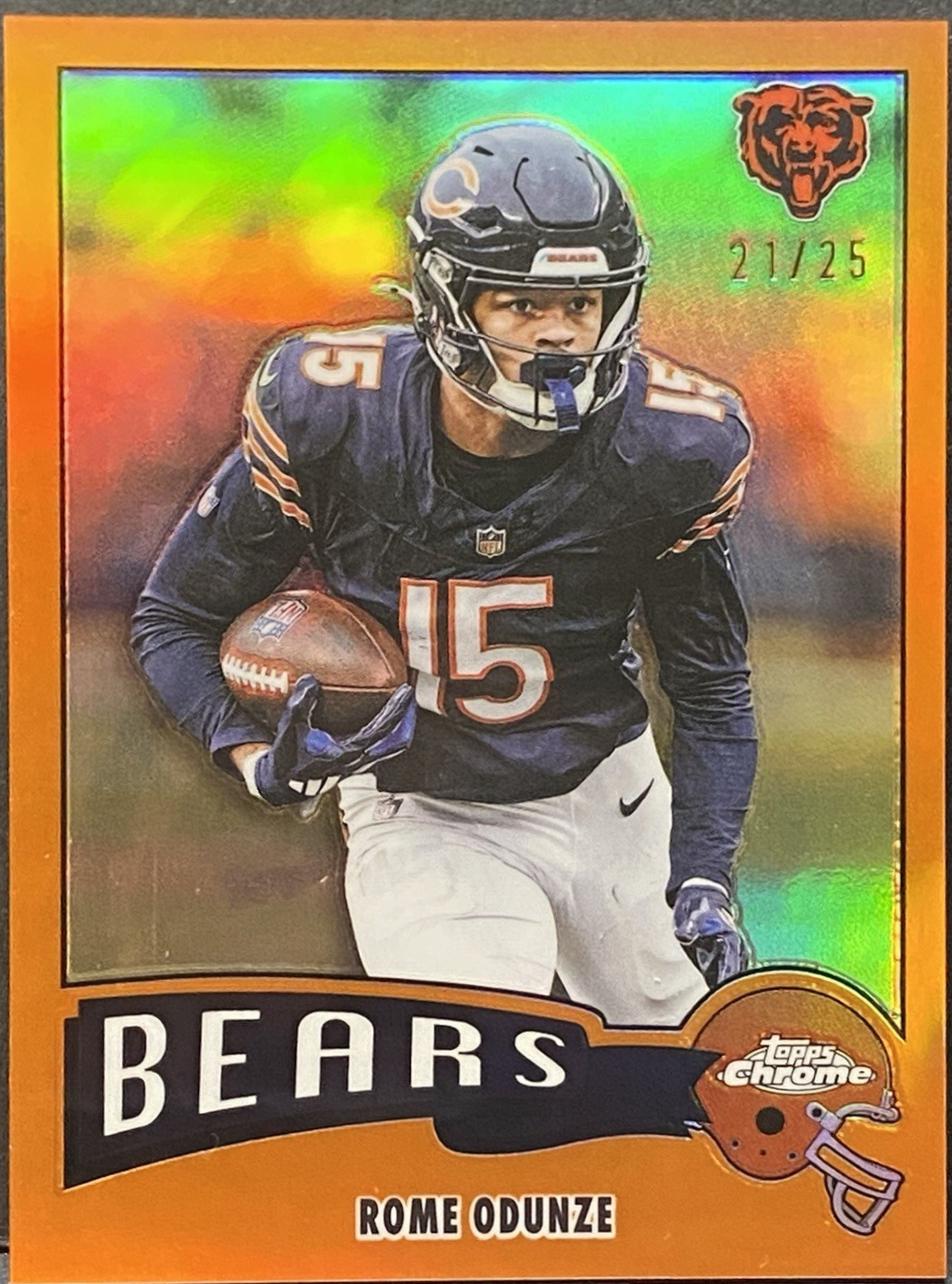 Rome Odunze [Orange Refractor] #1975-6