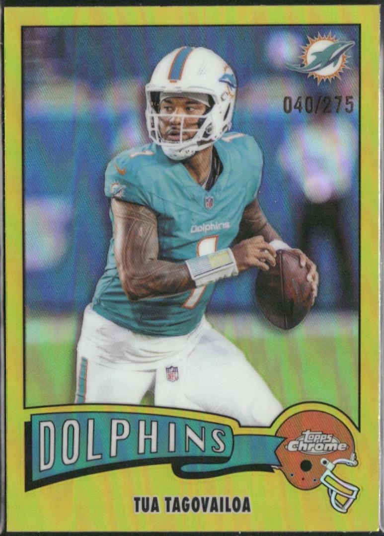 Tua Tagovailoa [Yellow Refractor] #1975-21