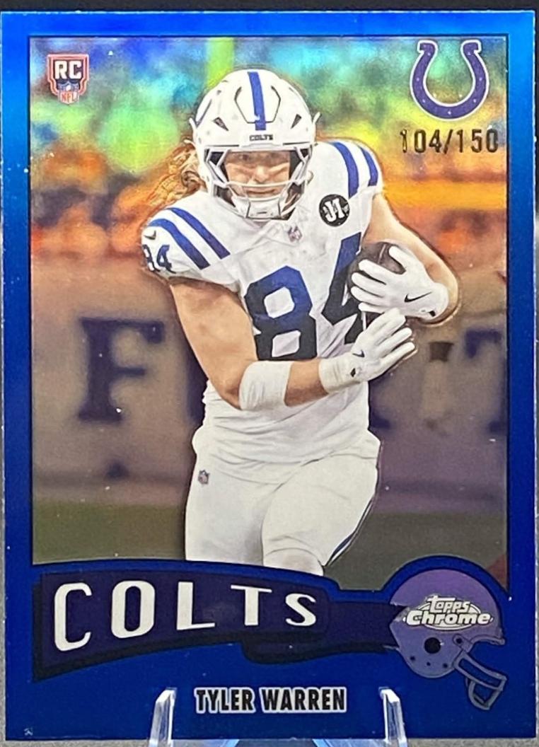 Tyler Warren [Blue Refractor] #1975-15