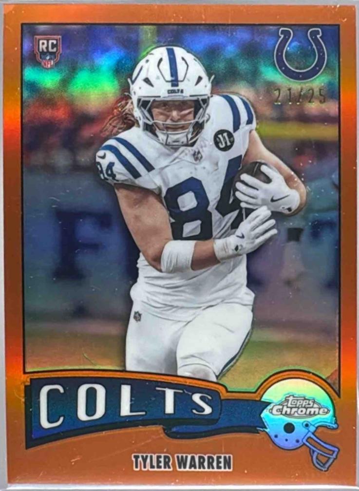 Tyler Warren [Orange Refractor] #1975-15