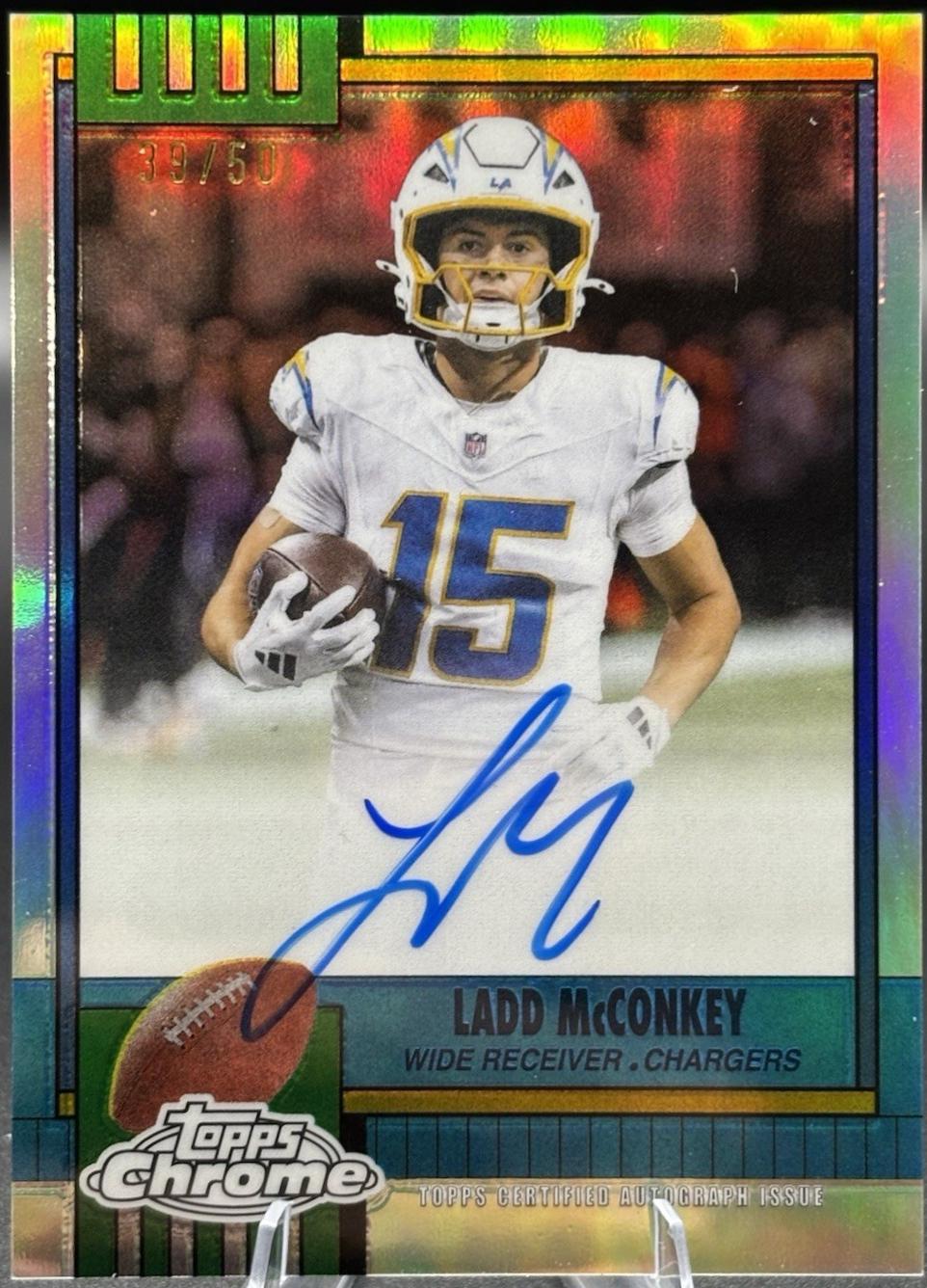 Ladd McConkey [Gold] #1990-LM