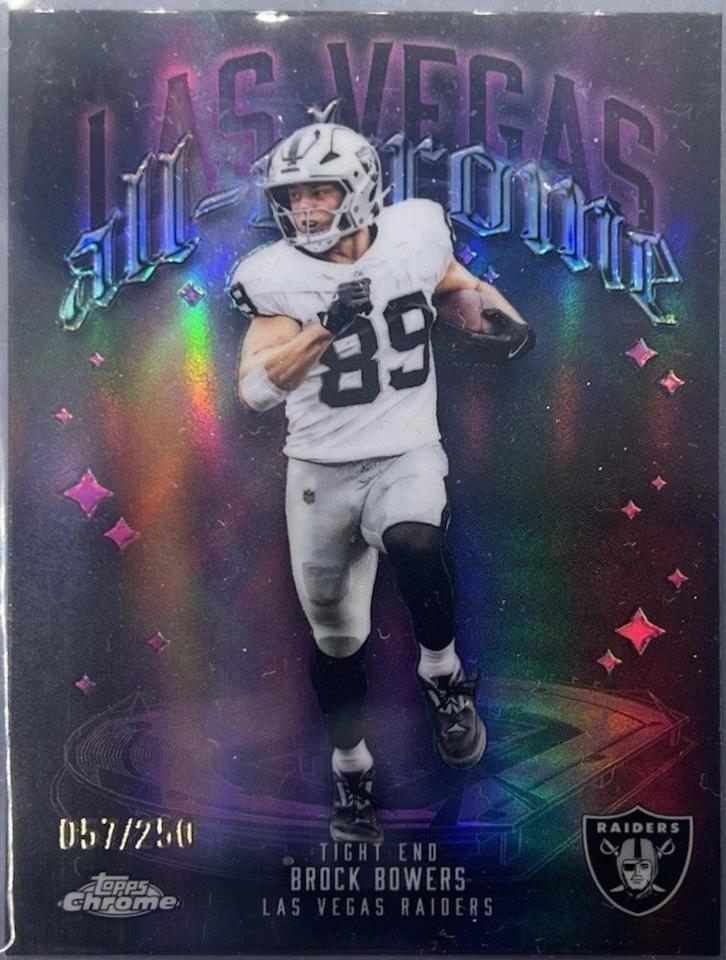 Brock Bowers [Pink Refractor] #ACT-10