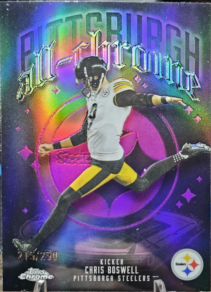 Chris Boswell [Pink Refractor] #ACT-25