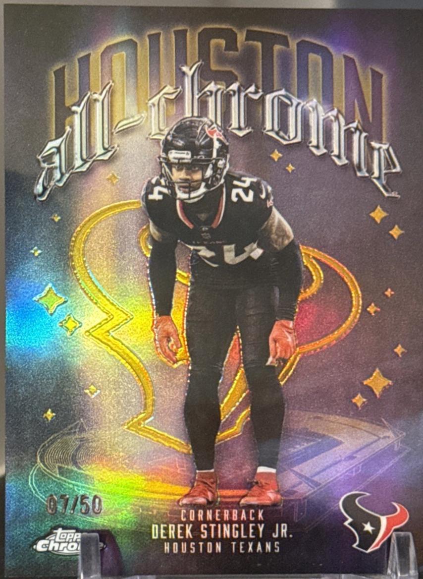 Derek Stingley Jr. [Gold Refractor] #ACT-19