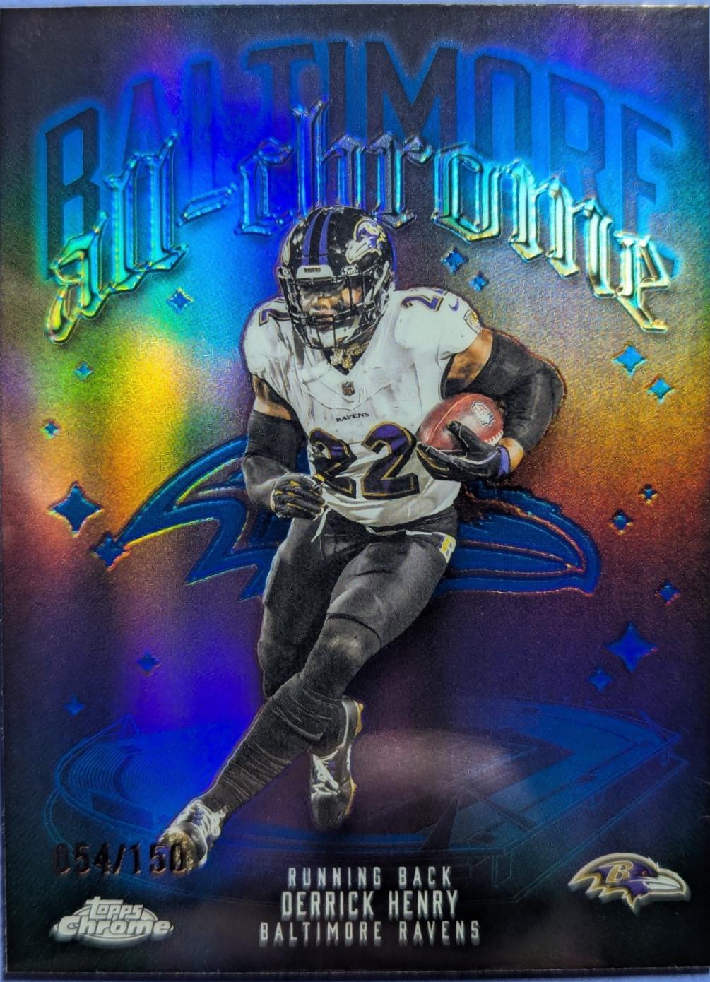 Derrick Henry [Blue Refractor] #ACT-4