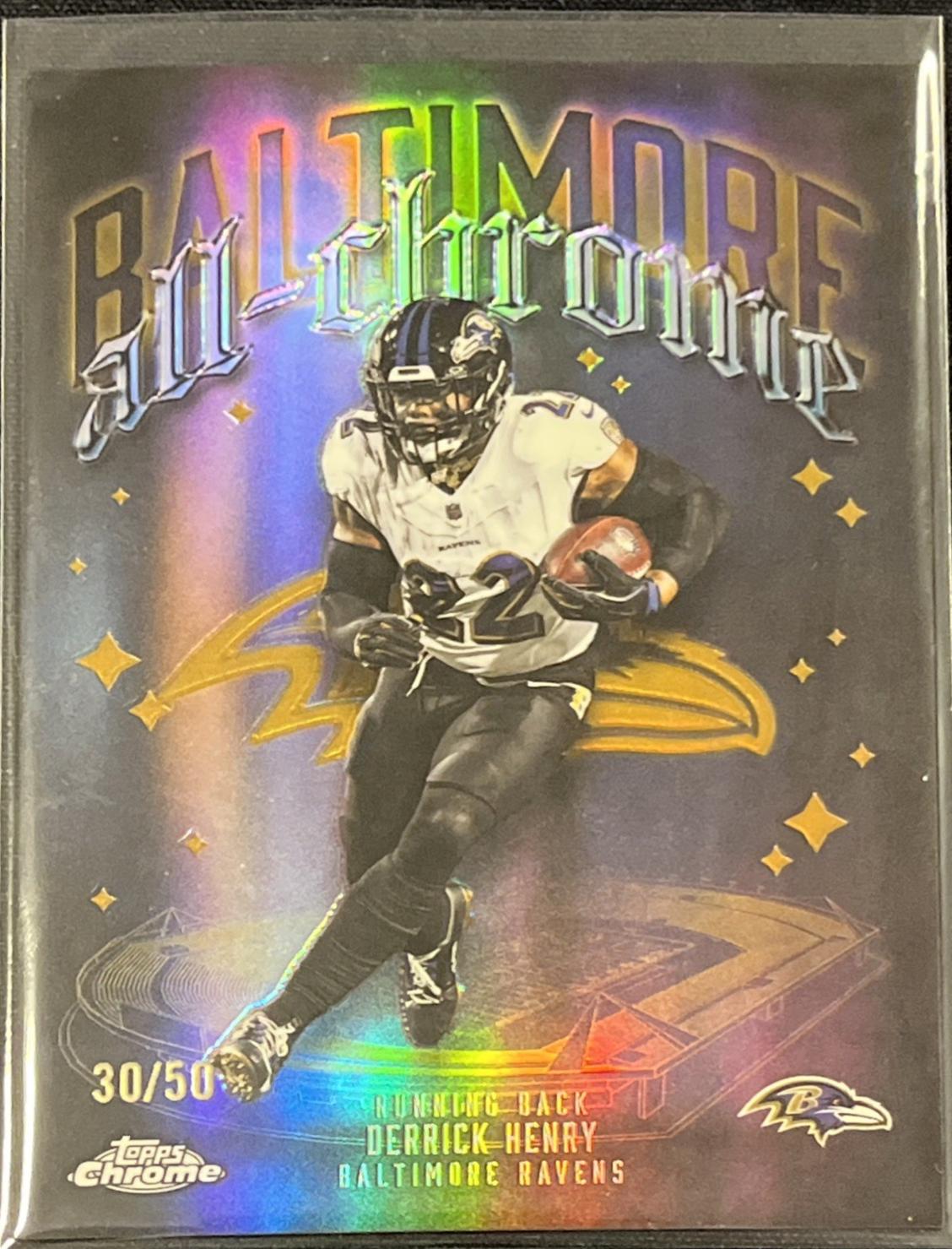 Derrick Henry [Gold Refractor] #ACT-4
