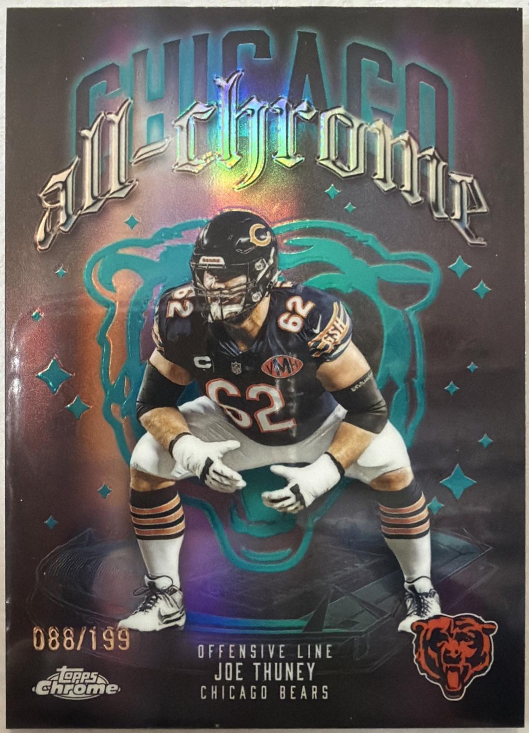 Joe Thuney [Aqua Refractor] #ACT-14