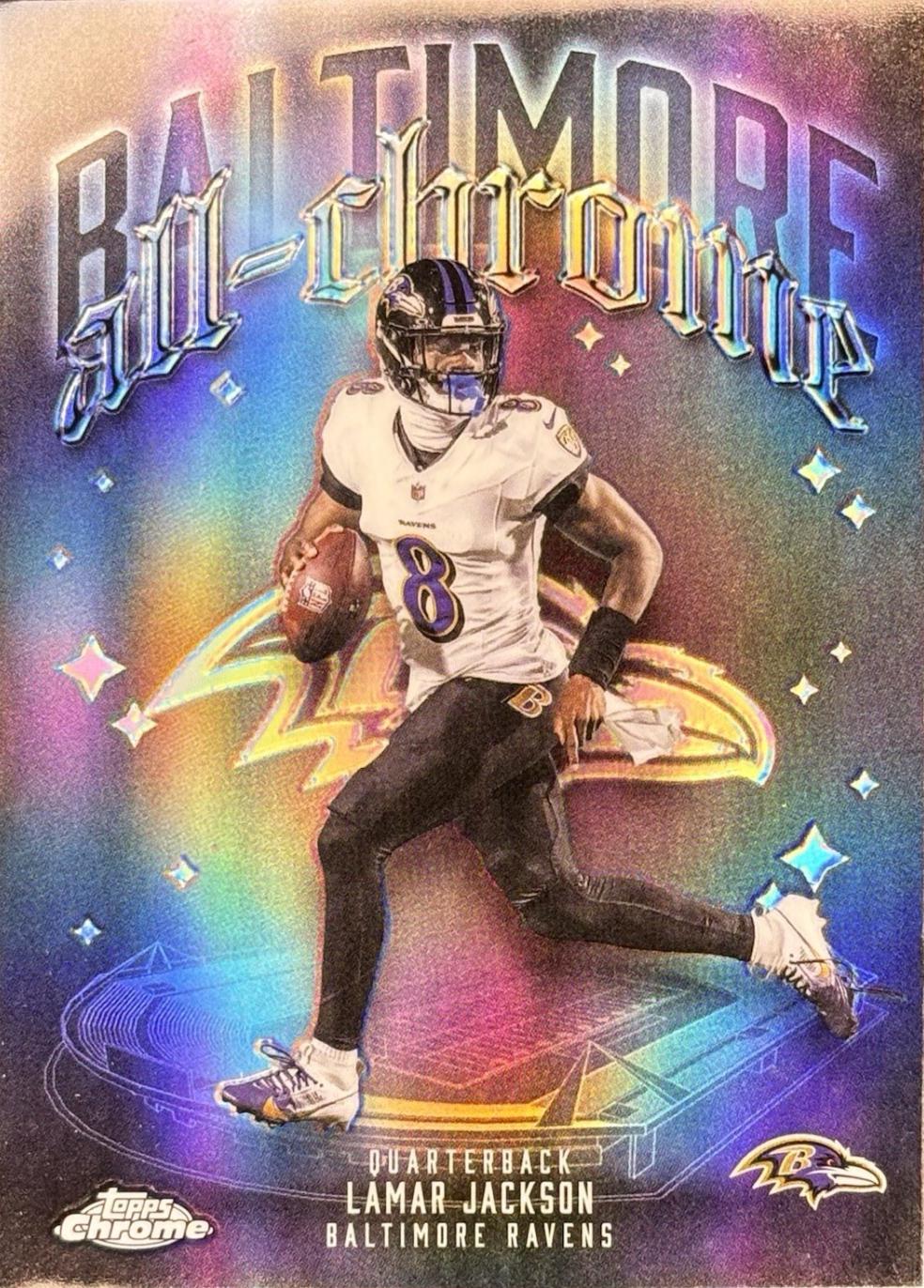 Lamar Jackson [Refractor] #ACT-1
