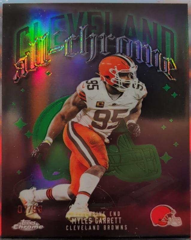 Myles Garrett [Green Refractor] #ACT-15