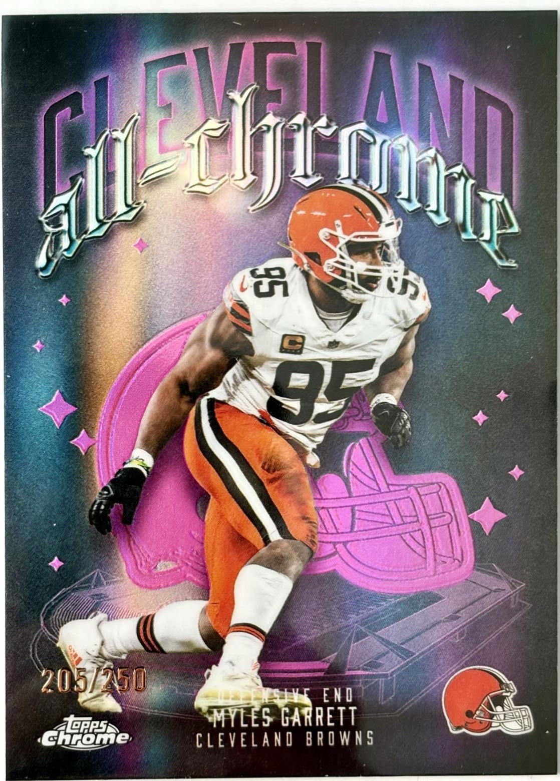 Myles Garrett [Pink Refractor] #ACT-15