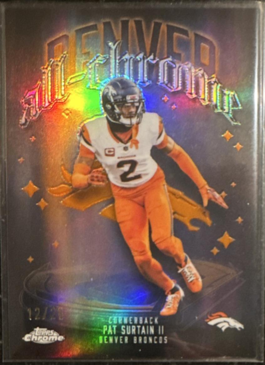 Pat Surtain II [Orange Refractor] #ACT-18