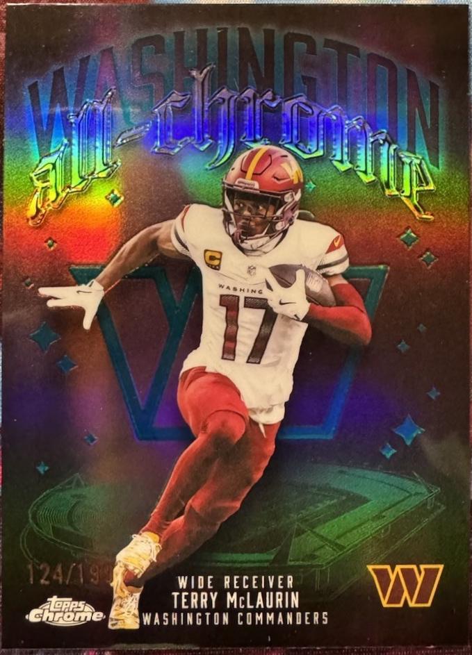 Terry McLaurin [Aqua Refractor] #ACT-9