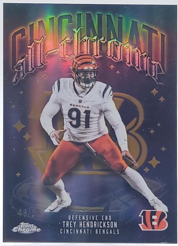 Trey Hendrickson [Gold Refractor] #ACT-16