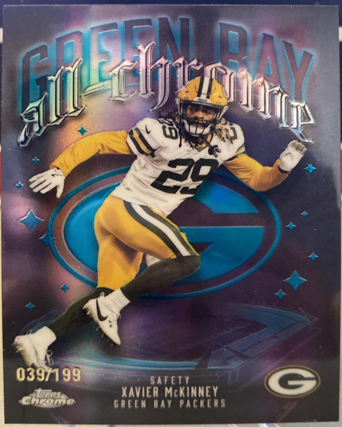 Xavier McKinney [Aqua Refractor] #ACT-24