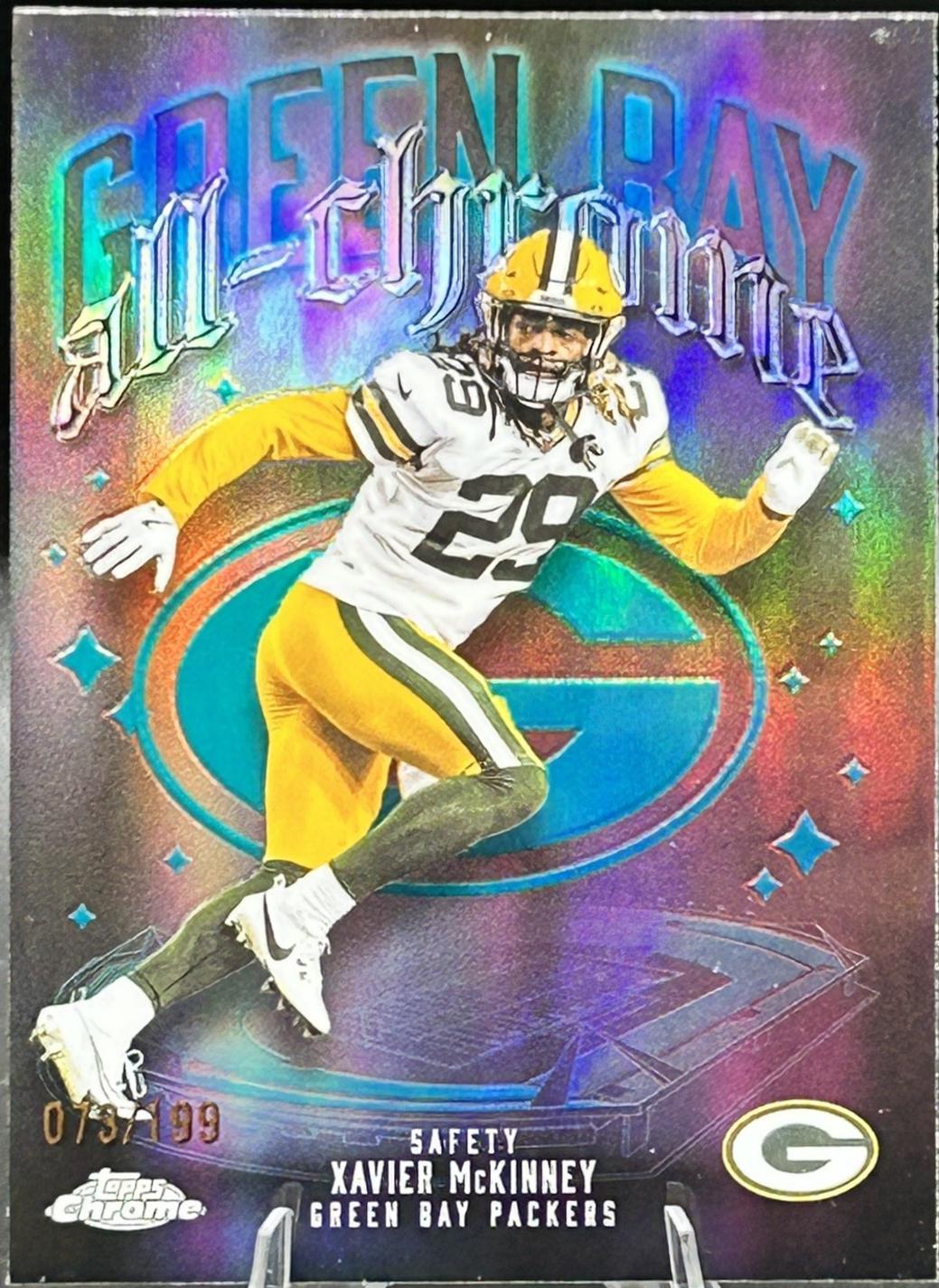 Xavier McKinney [Green Refractor] #ACT-24