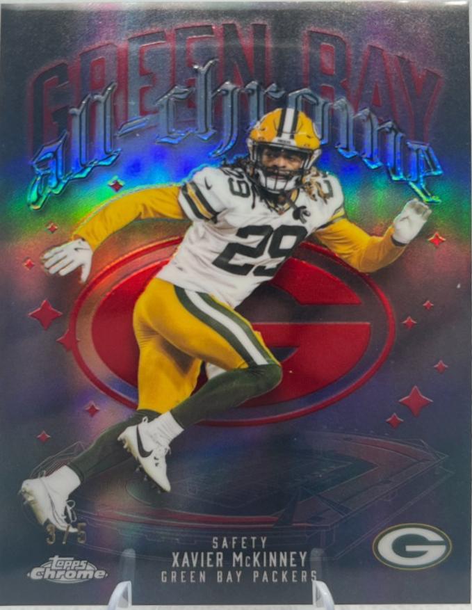 Xavier McKinney [Red Refractor] #ACT-24