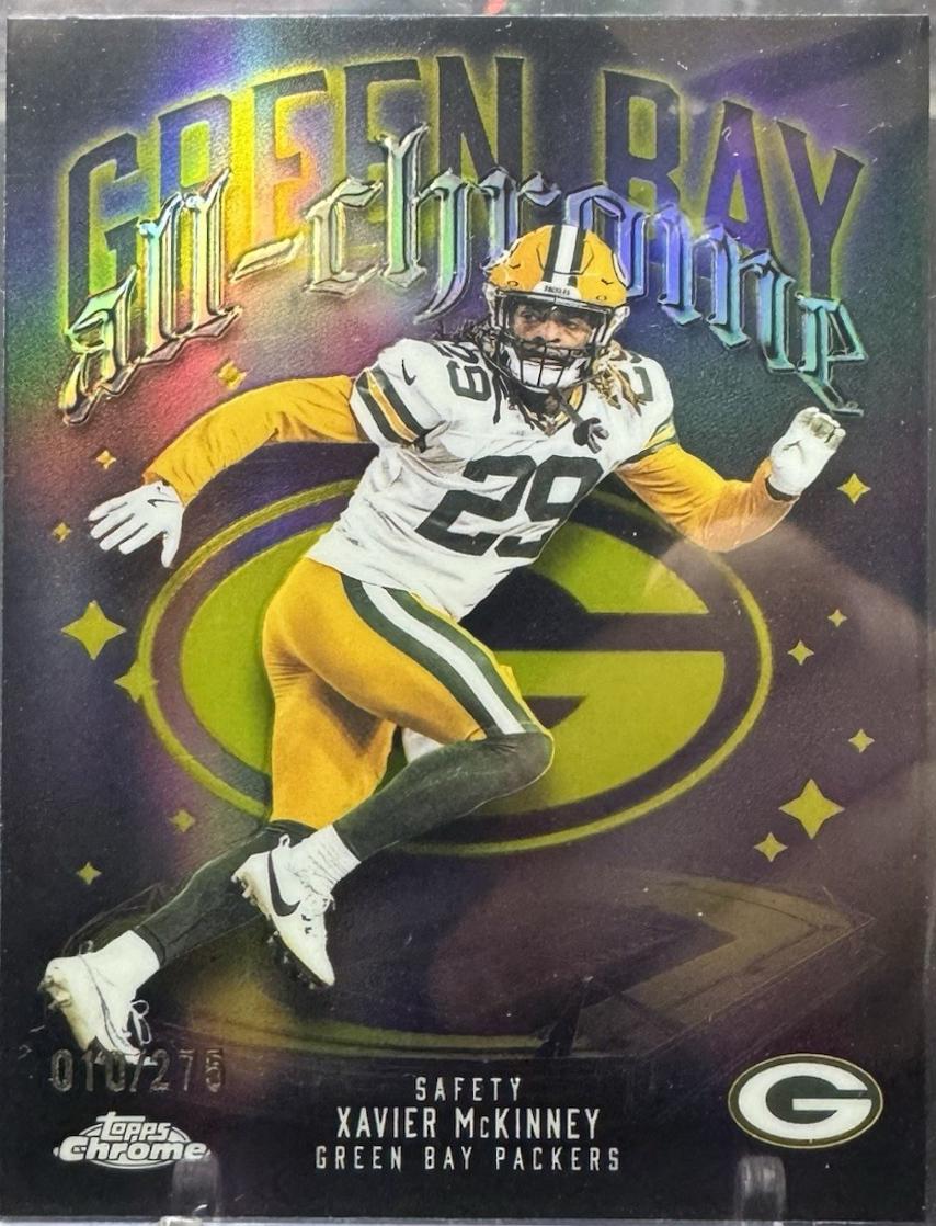 Xavier McKinney [Yellow Refractor] #ACT-24