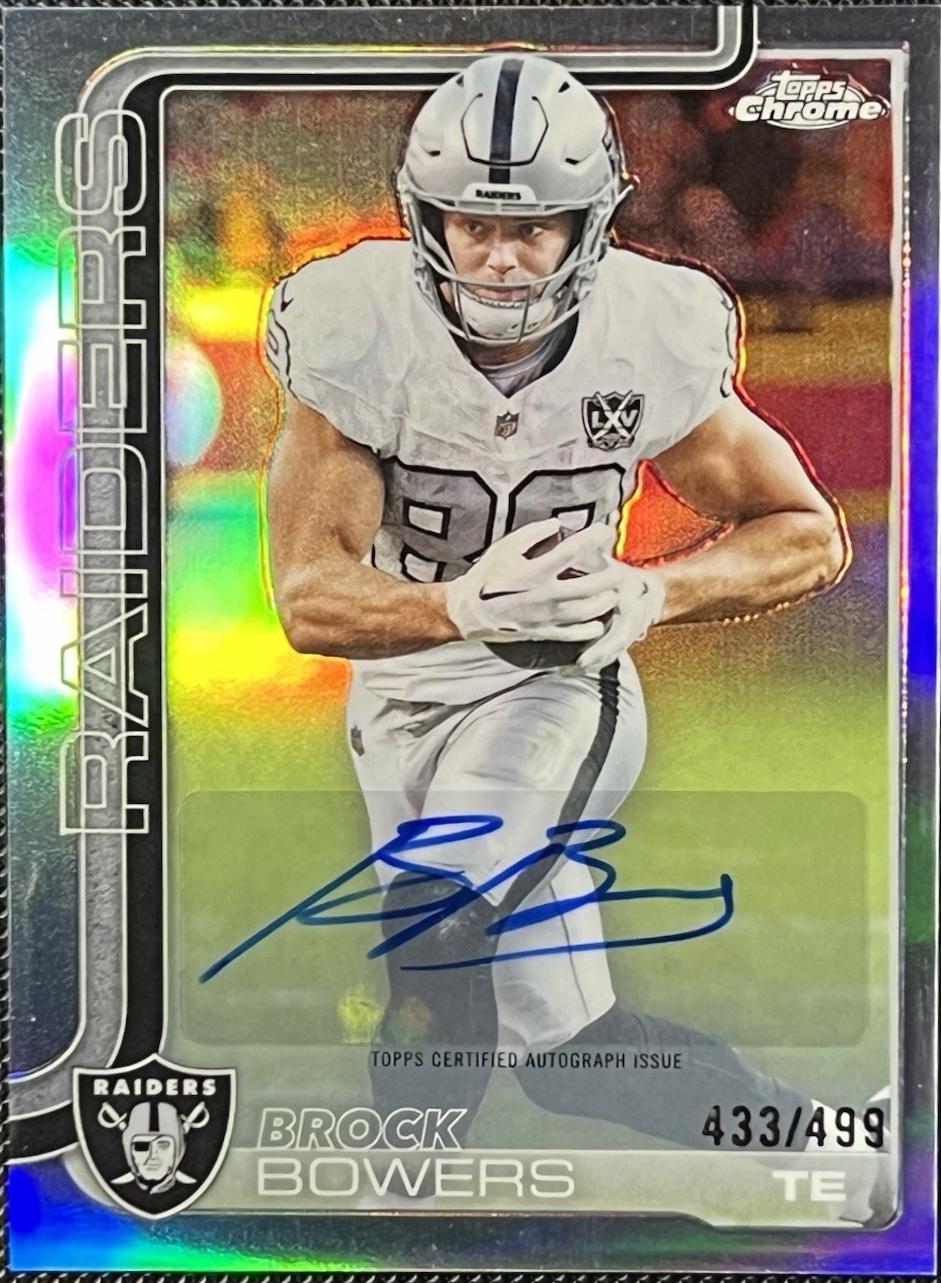 Brock Bowers [Refractor] #BA-BB