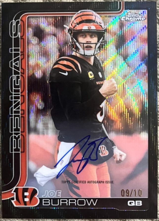 Joe Burrow [Black Wave Refractor] #BA-JB
