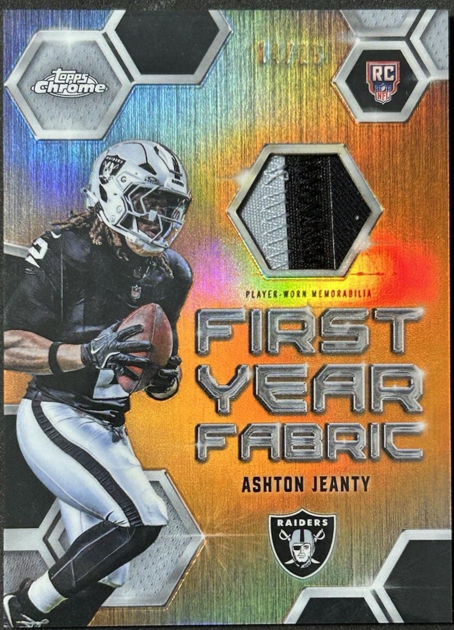 Ashton Jeanty [Orange] #FYF-AJ