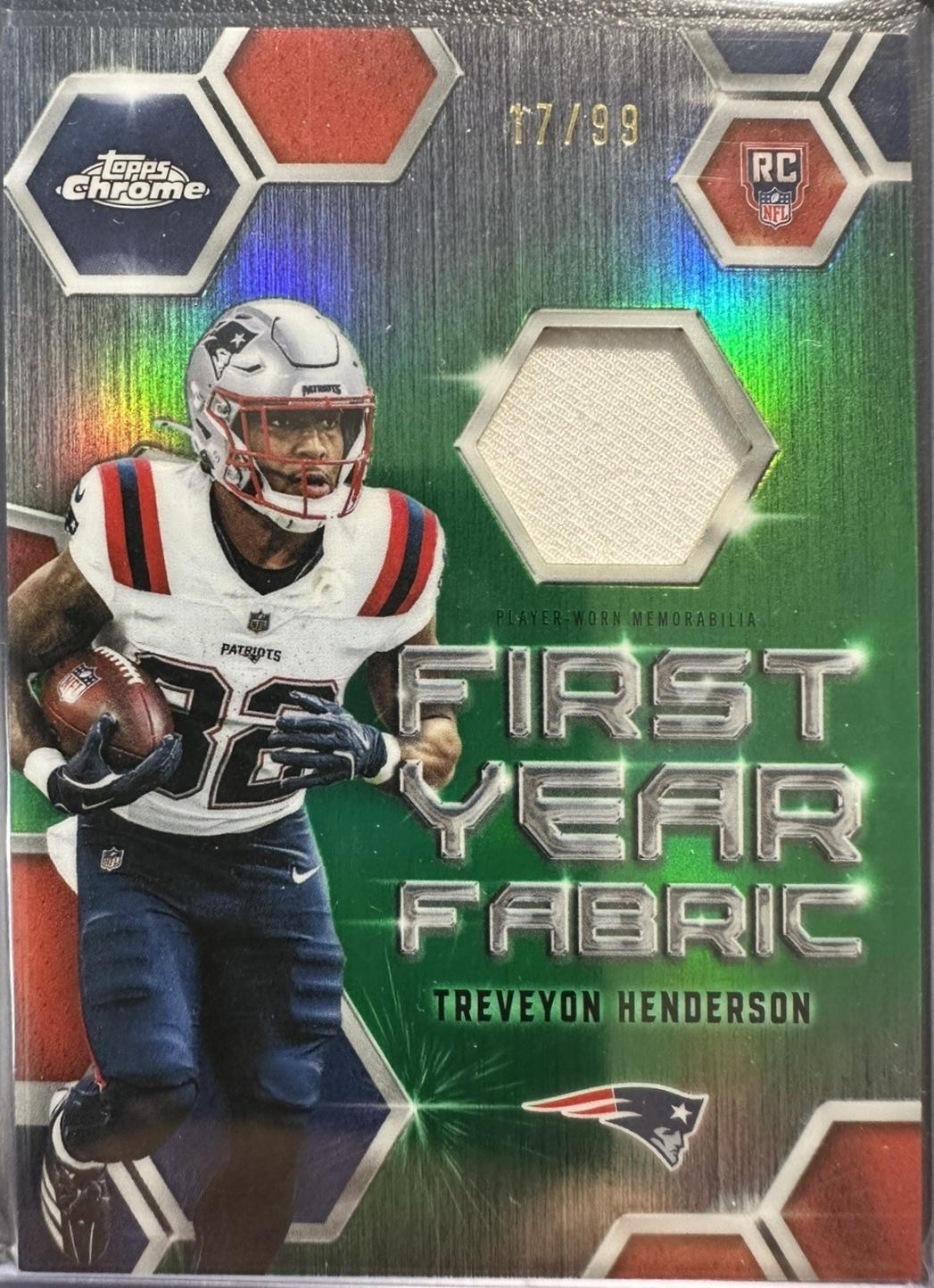 Treveyon Henderson [Green] #FYF-THE