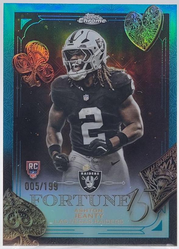 Ashton Jeanty [Aqua Refractor] #F15-24