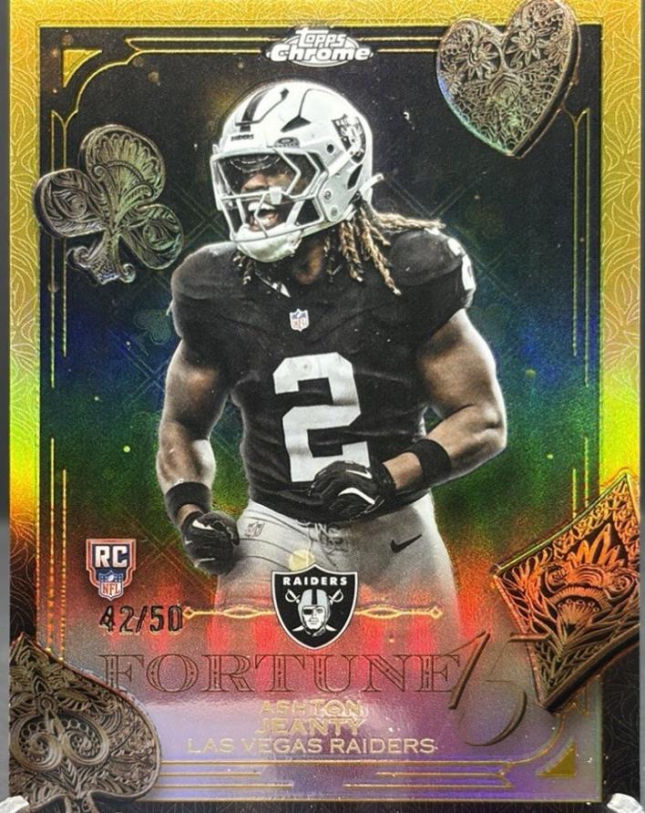 Ashton Jeanty [Gold Refractor] #F15-24