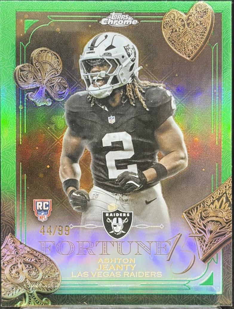 Ashton Jeanty [Green Refractor] #F15-24