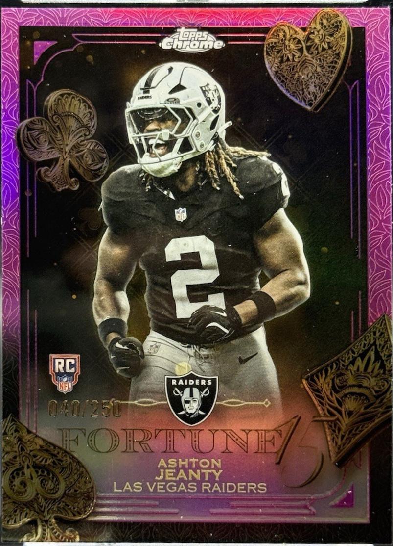 Ashton Jeanty [Pink Refractor] #F15-24