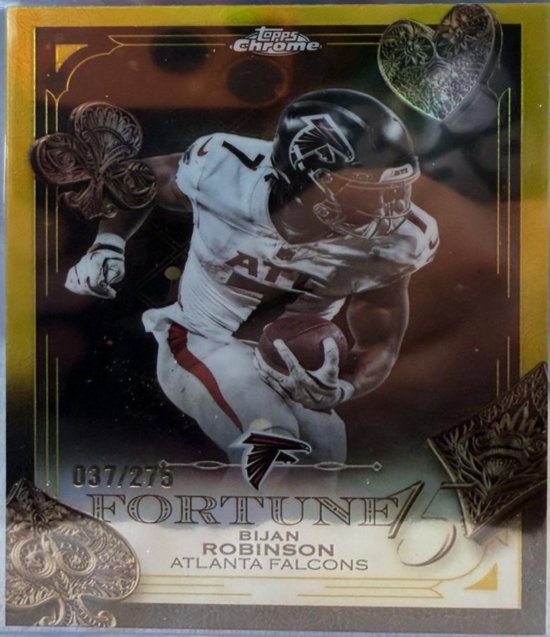 Bijan Robinson [Yellow Refractor] #F15-14