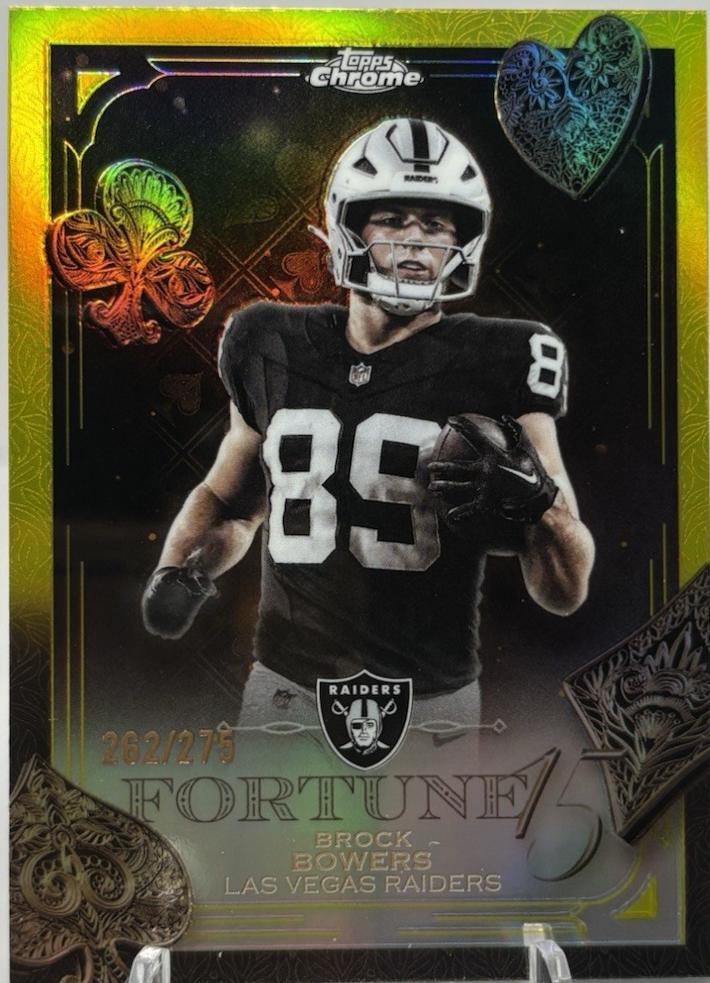 Brock Bowers [Yellow Refractor] #F15-8