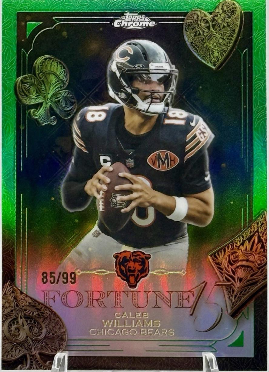 Caleb Williams [Green Refractor] #F15-16