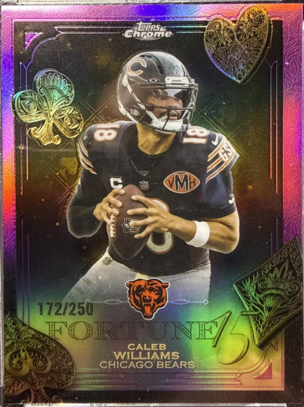Caleb Williams [Pink Refractor] #F15-16