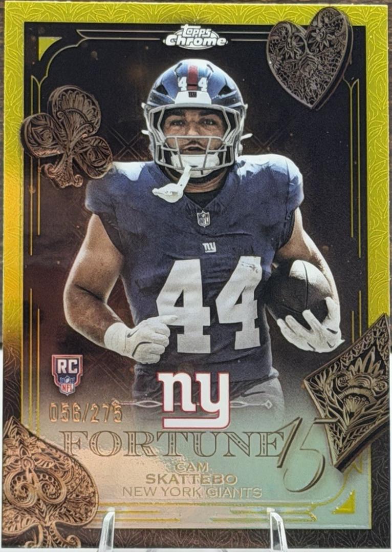 Cam Skattebo [Gold Refractor] #F15-27